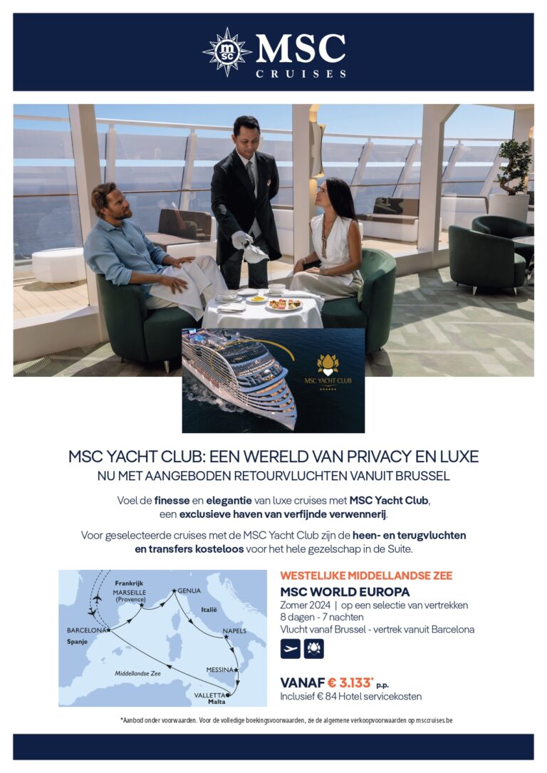 MSC Yacht Club Summer 2024