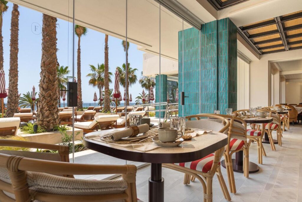 El fuerte Marbella Restaurant terras