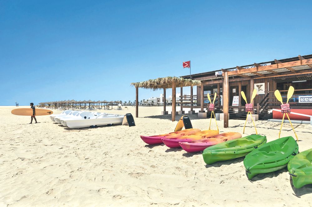 Hotel Riu Palace Santa Maria | Kaapverdië 1 Riu palace santa maria beach
