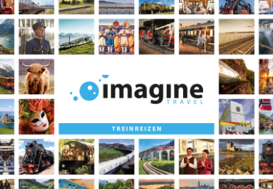 Imagine travel brochure Treinreizen