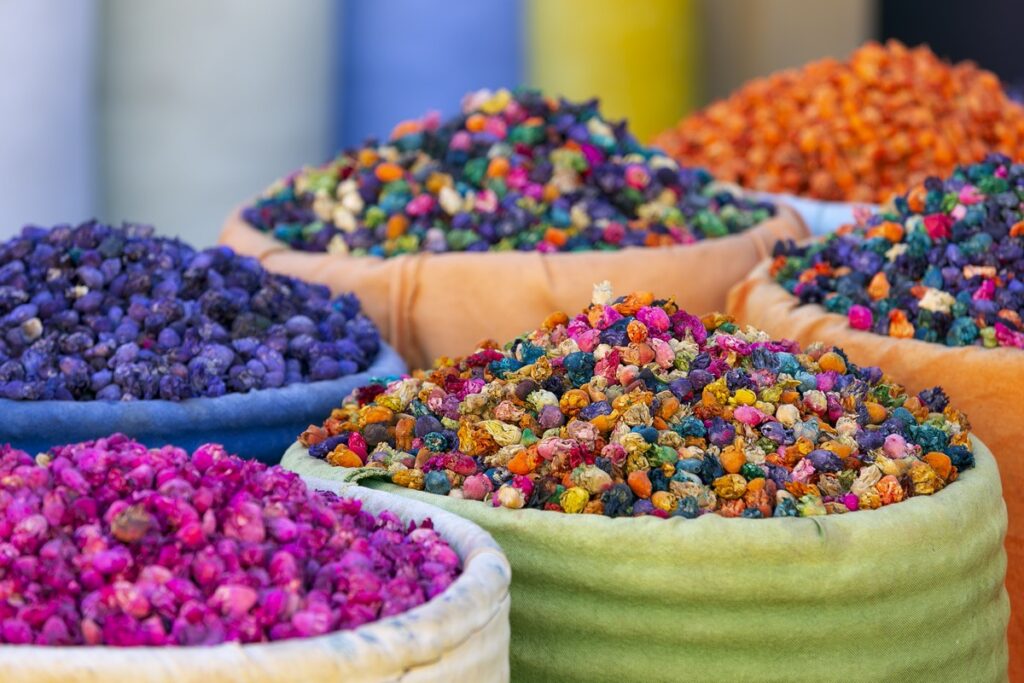 Street market in Marrakech