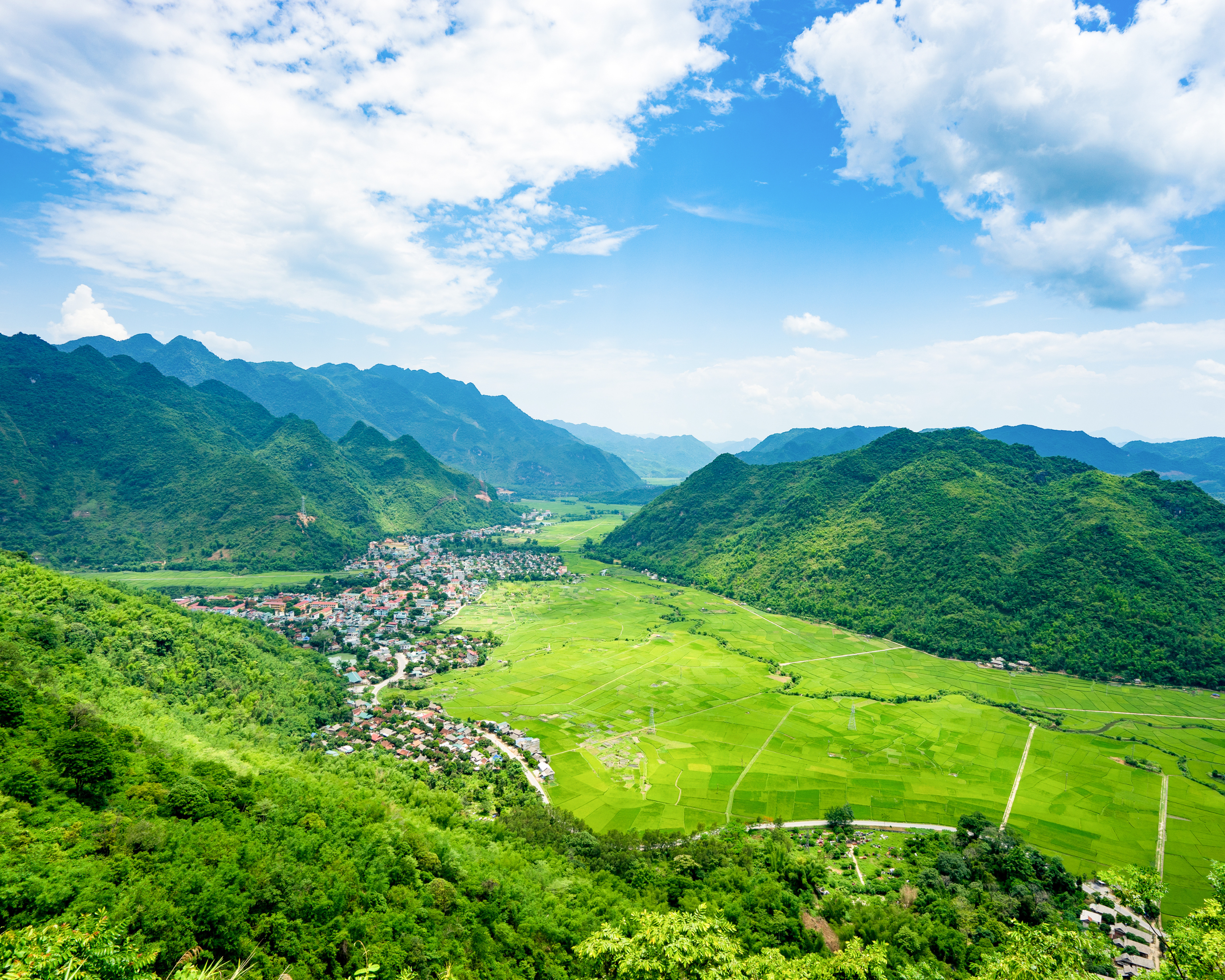 Mai Chau rijstvelden